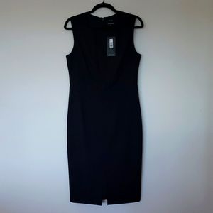 RW&CO navy blue suiting dress